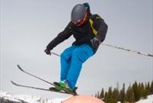 Mid-Performance Ski Rental Package with Helmet
